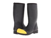 Cheap Bogs Rain Boot Boots for Men - Food Pro High Steel Toe - Black On Sale